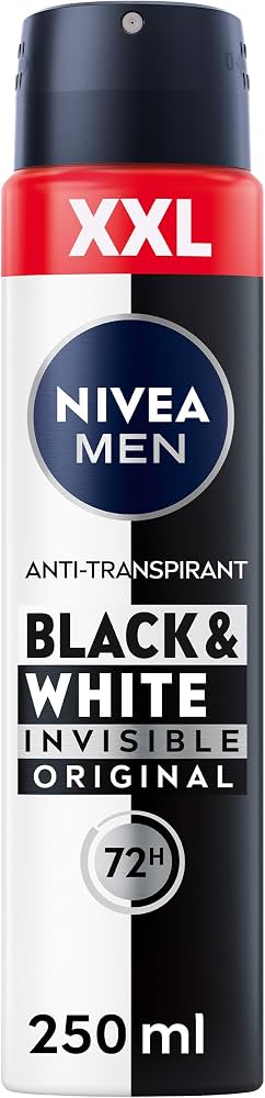 NIVEA MEN Black & White Invisible Spray XXL Anti-Perspirant
