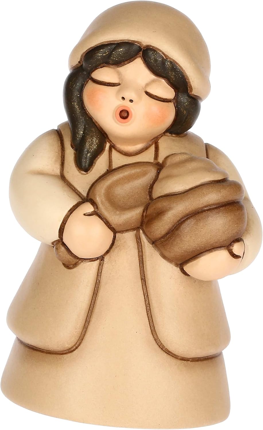 THUN, Ceramic Spice Sellers Classic Nativity Collection Collectable Nativity Figures 1.9" x 1.8" x 3.1"