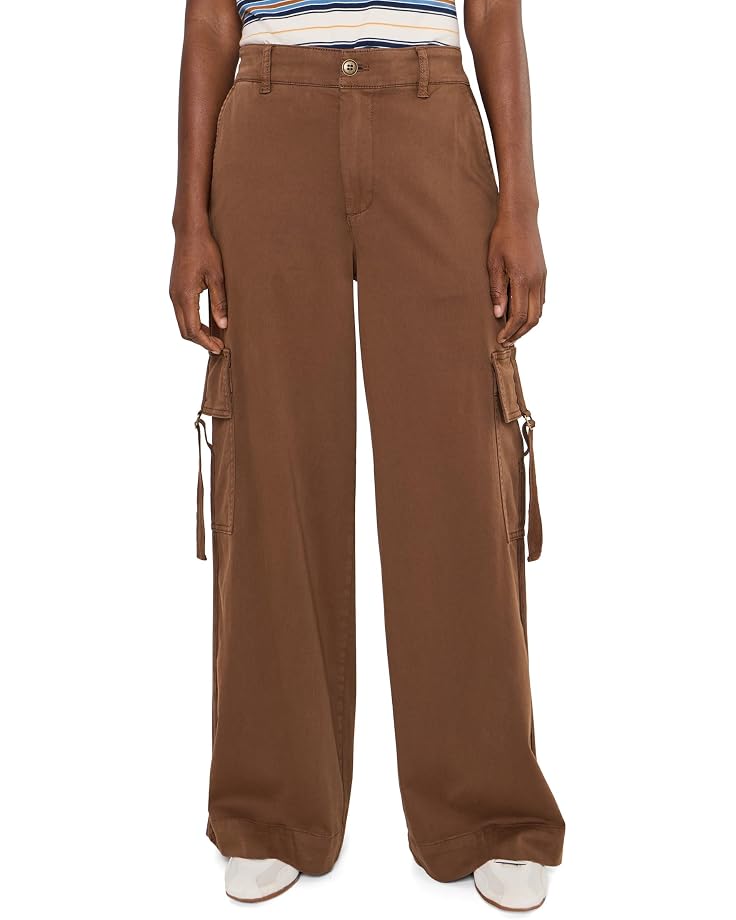 Liverpool Los Angeles Mid-rise Cargo Wide Leg Pants - Main View