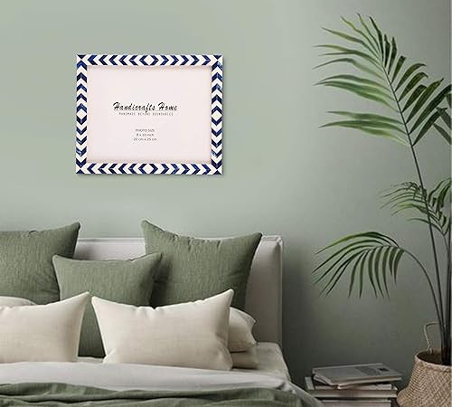 Miniatura 3 de Handicrafts Home Juego de 2 marcos de fotos de 8 x 10 pulgadas, diseño de explosión de sol, decoración de pared y mesa