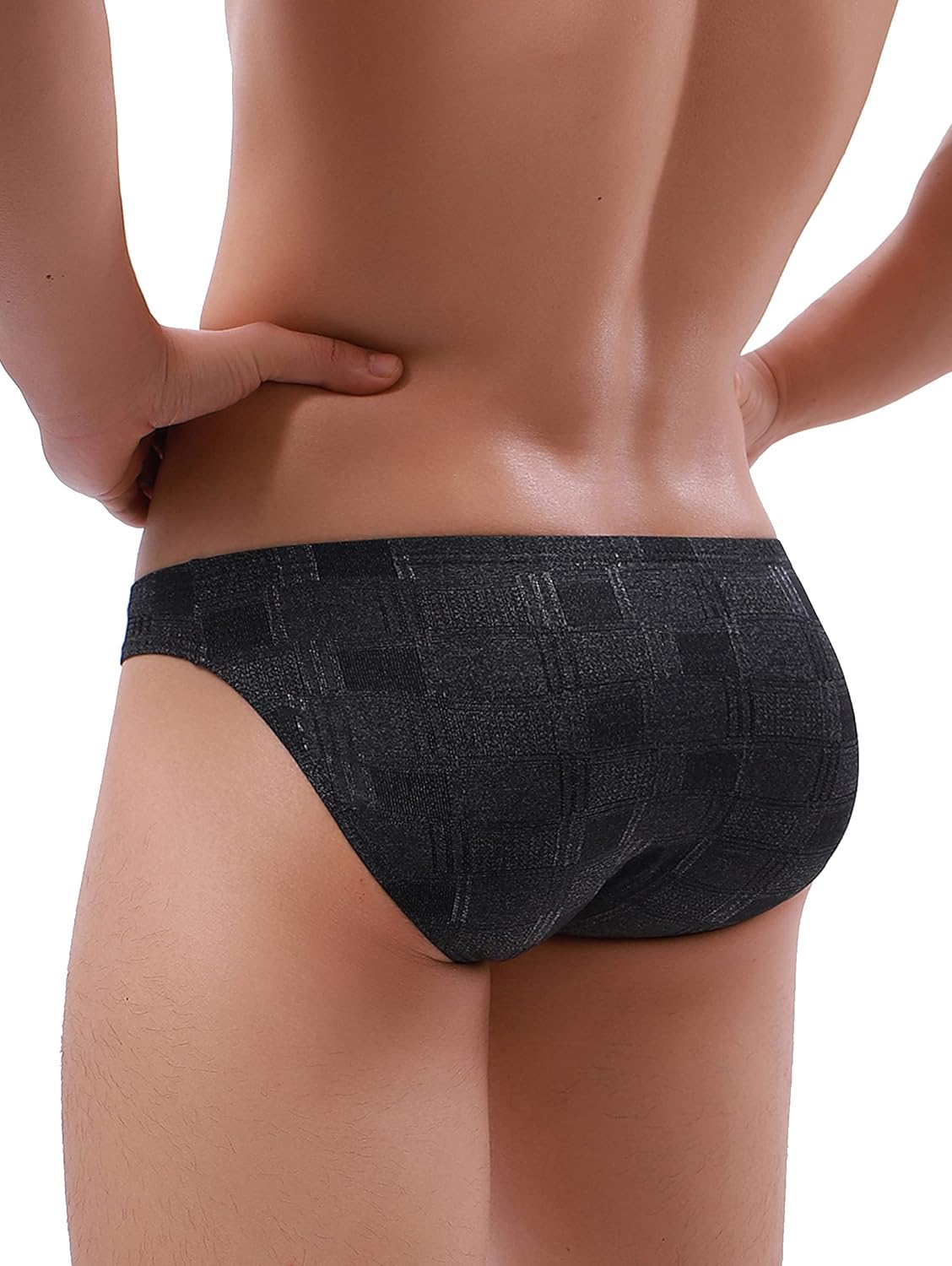 iKingsky Men's Four Way Stretch Briefs Soft Bulge Underwear Sexy Low Rise Pouch Underpanties for Men - Image 3