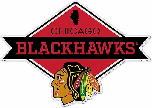 Miniatura 198 de NHL Rico Industries - Banderín de corte en forma de banderín, decoración del hogar y sala de estar, fieltro suave EZ para colgar