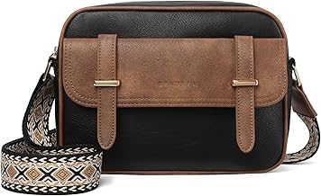 SENDEFN Small Crossbody Bags for Women Leather Handbag & Shoulder Bag Travel Purse with Adjustable Wide Strap