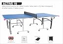 STAG WITH DEVICE Active 19 Premium Table Tennis Table | Enhance Game with Full Size Indoor T.T Table | Ideal for Home & Club | Foldable with Wheels | Included Net, Cover, 2 Bats & 3 Balls gallery image
