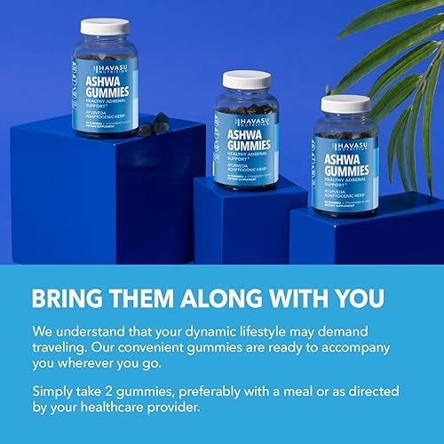 Miniatura 9 de Ashwagandha - Suplemento de gomitas diseñadas para calmar y relajarse 60 deliciosas gomitas veganas para aliviar el estrés