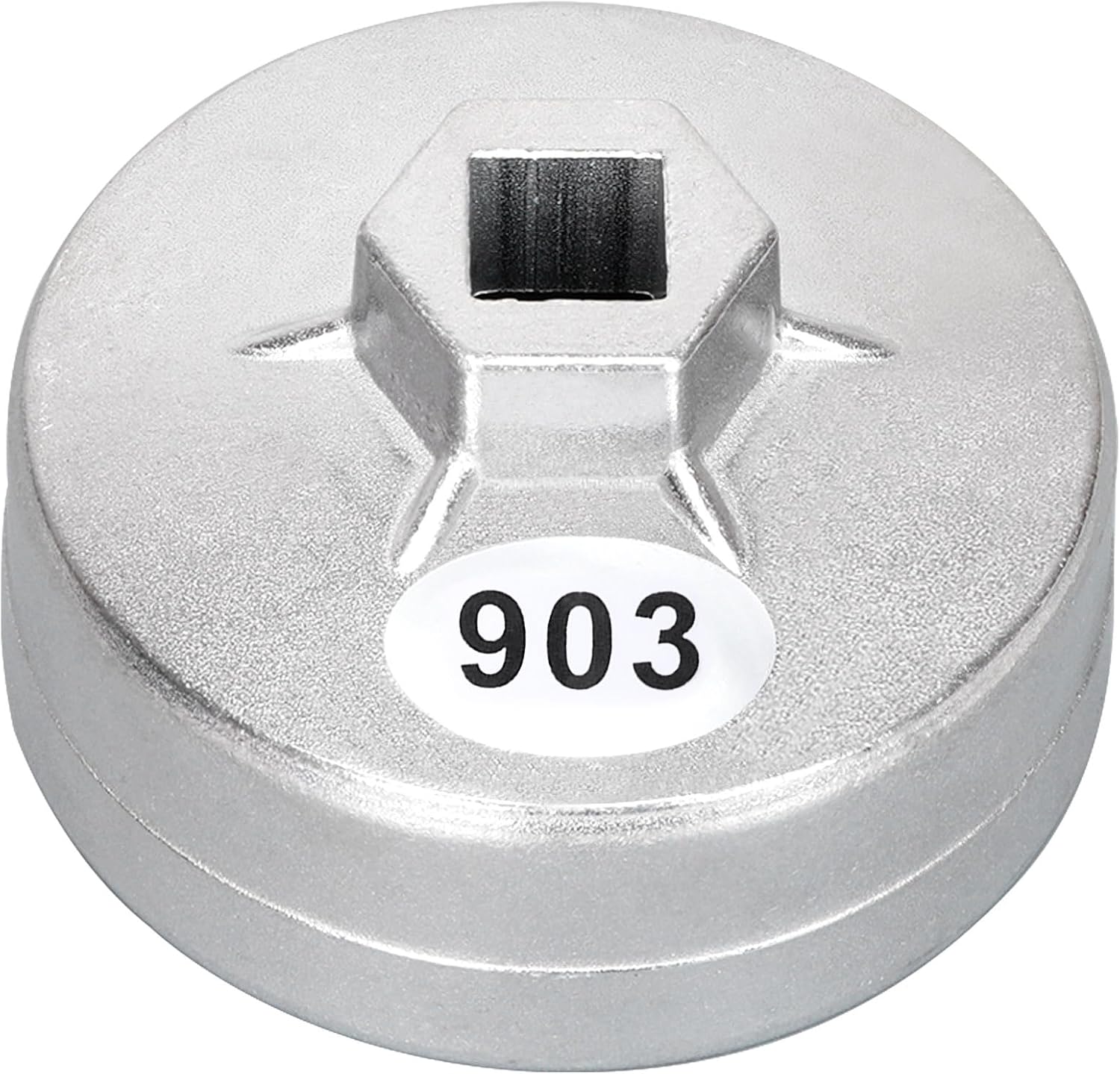 74mm Oil Filter Wrench: 14 Flutes Oil Filter Removal Tool Compatible with FL-910S/FL-500-S, BRIGGS-STRATTON 492932/695396/792326, FRAM PH8170, TECUMSEH 36563, WIX 57035 Lawn Mower Oil Filters