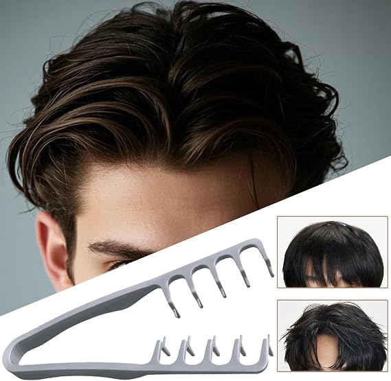 Texture Comb, Volumizing Wide-Tooth Hair Styling Comb, Wide Tooth Detanglers, Root Volumizing Tool, Styling Combs With Texture, Seam Cover Pony Combs, Smooth Stylings For Volume And Grooming Accessory
