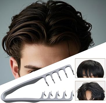 Texture Comb, Volumizing Wide-Tooth Hair Styling Comb, Wide Tooth Detanglers, Root Volumizing Tool, Styling Combs With Texture, Seam Cover Pony Combs, Smooth Stylings For Volume And Grooming Accessory
