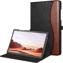 Case for Samsung Galaxy Tab A9 Plus/A9+ 5G 11 Inch 2023 Model (SM-X210/X216/X218), Multi-Angle Viewing Smart Stand Back Cover with Pocket Auto Wake/Sleep, Dual Color