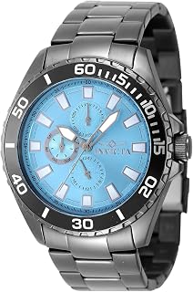 Invicta Pro Diver Men 46mm Stainless Steel Charcoal Light Blue dial VH67 Quartz