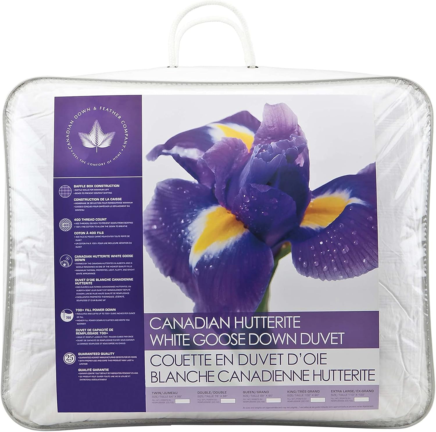 Canadian Down & Feather Co All Season Weight Canadian