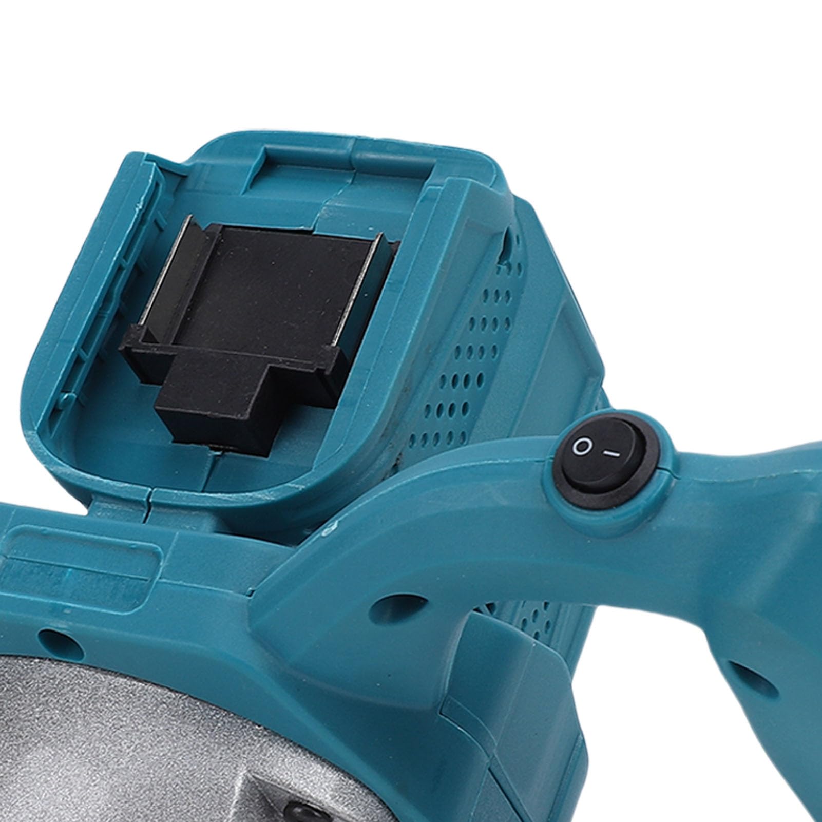 Kabelloser Eisbohrerkopf für 18-V- von – 1200 Nm Drehmoment, Elektrischer Erdlochbohrer, 6 Geschwindigkeiten Einstellbar – Umkehrbarer Erdbohrer für Winterangeln und Pflanzen