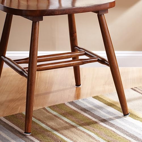 Miniatura 4 de SoftTouch 4628095N - Deslizadores redondos para muebles de 78 pulgadas para alfombras o superficies duras duraderas, 78 pulgadas, blanco, 4 piezas