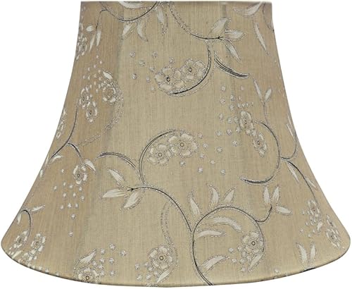 Aspen Creative 30220A - Lámpara de transición con forma de campana en forma de araña en oro claro, 13 pulgadas de ancho (7 x 13 x 9 12 pulgadas)