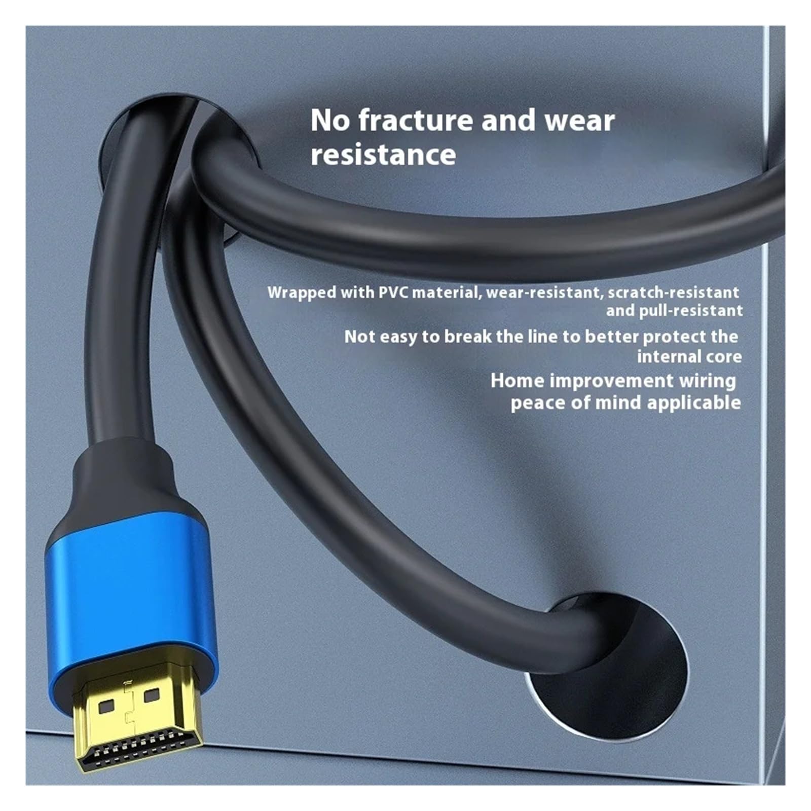 Cavo HDMI 2.0 (4K UHD 60 Hz) - Compatibile Con TV/PS3/PS4/proiettore, For Visualizzazione/giochi UHD(20m)