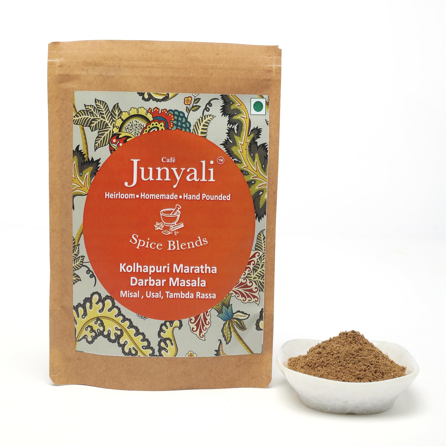 Junyali ® Spice Blends ™ The Scarlet Curry Blend | Kolhapuri Maratha Darbar Masala - 50g 2