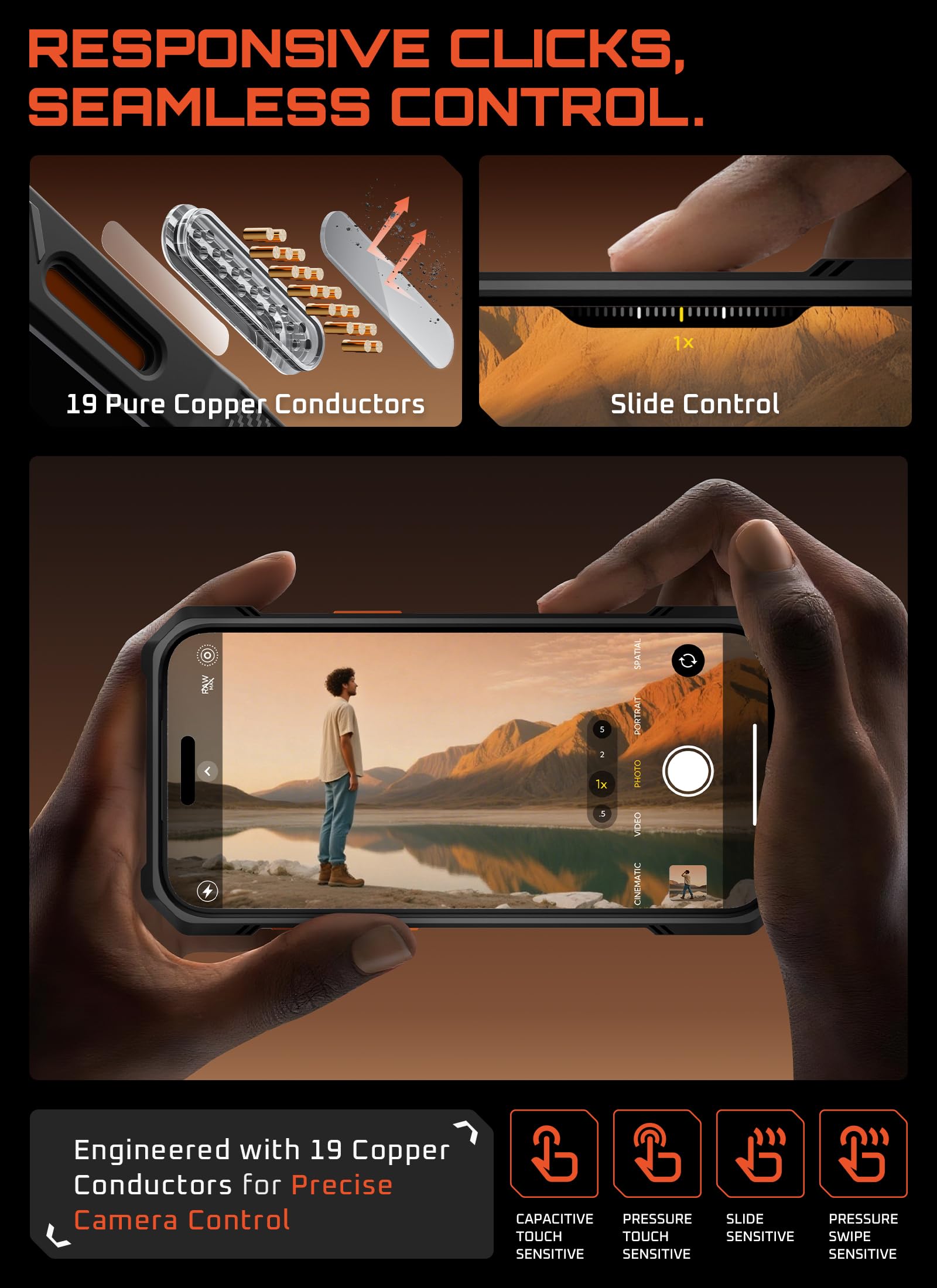 SUPCASE etui na iPhone 17 Pro Max z uchwytem na pierścień (Unicorn Beetle Grip), [kompatybilne z MagSafe], szczupła, mocna osłona ochronna, magnetyczne etui na telefon komórkowy dla iPhone 17 Pro Max