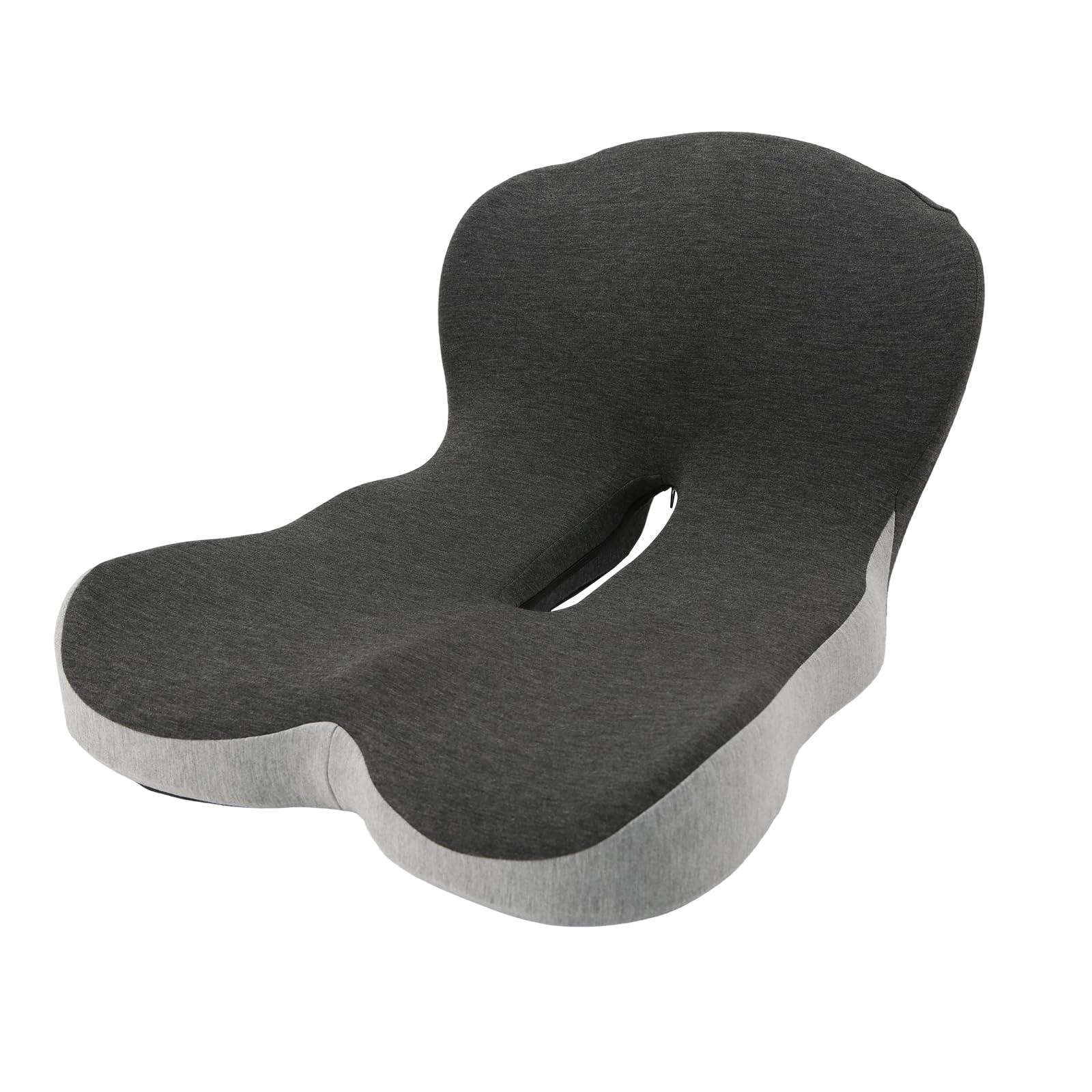 Poduszka na oparcie i siedzisko, zintegrowana poduszka na krzesło, z pamięcią kształtu lędźwiowego, zintegrowana konstrukcja do fotela samochodowego i biurowego, ergonomiczna konstrukcja ochrony kości