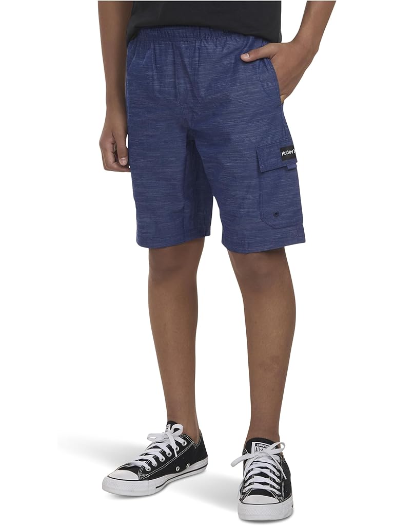 Navy Hurley Avalon Hybrid Walkshorts (Little Kid)