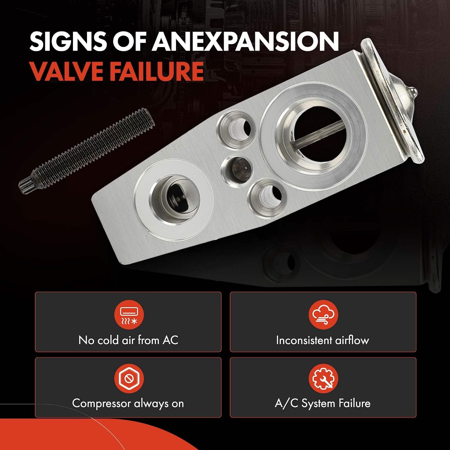 A-Premium AC Expansion Valve Compatible with Chevrolet Corvette 2014-2019