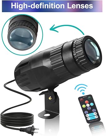 Disco Ball Motor and 2 Pack Pinspot Light