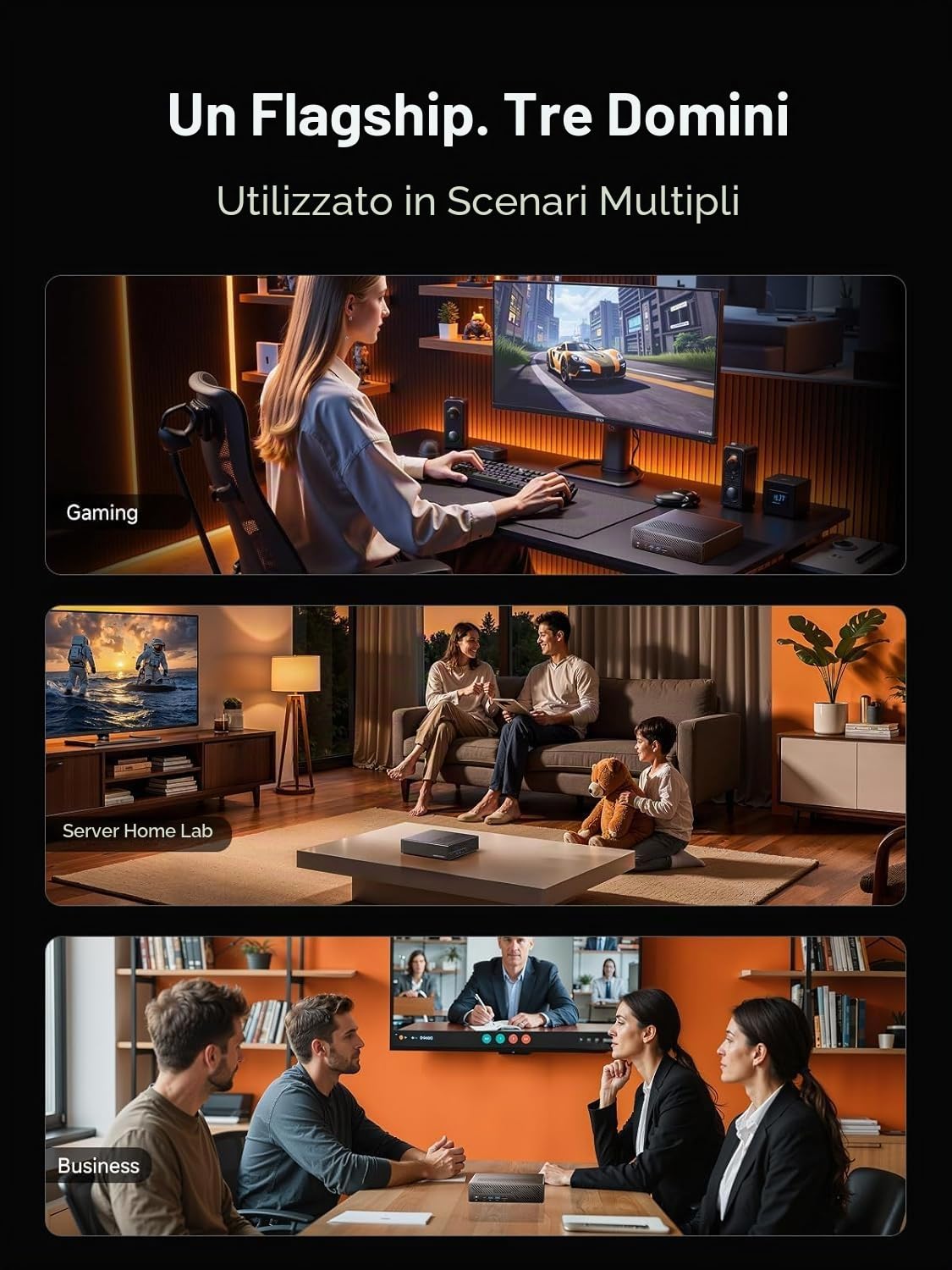 MINISFORUM Mini PC MS-A2, processore AMD Ryzen 9 8945HX a 16 core/32 thread fino a 5,4 GHz, Barebone senza DDR5 RAM(Max 96 GB)/SSD/OS, HDMI/USB-C x 2, 2,5G RJ45 x 2/10G SFP+ x 2, Wi-Fi 6E, BT5.2