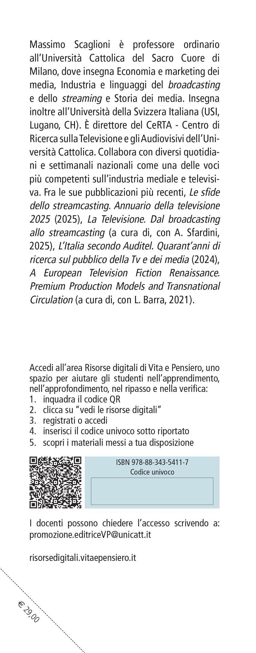 Economia delle industrie mediali. Stampa, radio, podcast, film, tv, streaming, videogiochi, web, media digitali