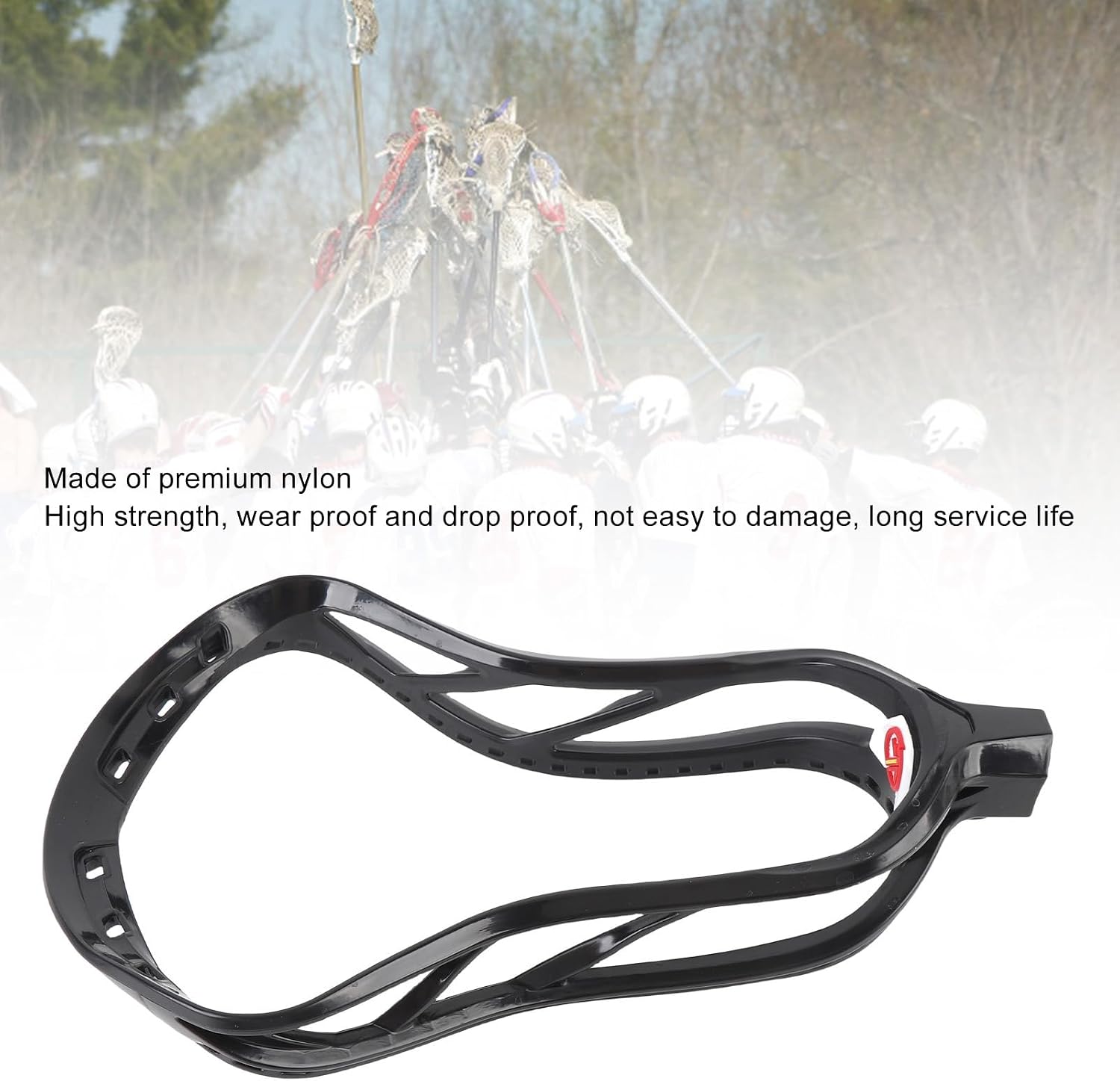 Alomejor Nylon Constructed Lacrosse Wear and Impact Proof Performance for Competition Sports Training