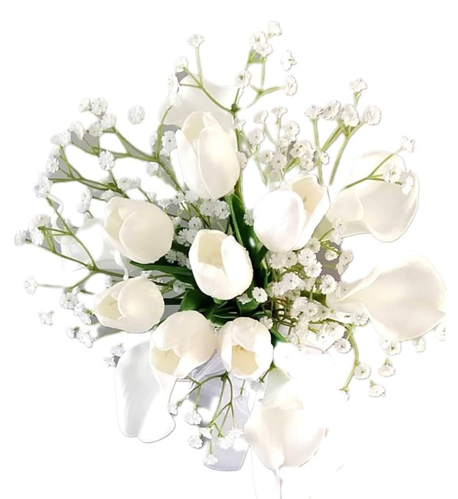 Amazon|【日本製 結婚式 花嫁ブーケ&ブートニアセット】35 Amazon|【日本製 結婚式 花嫁ブーケ&ブートニアセット】35