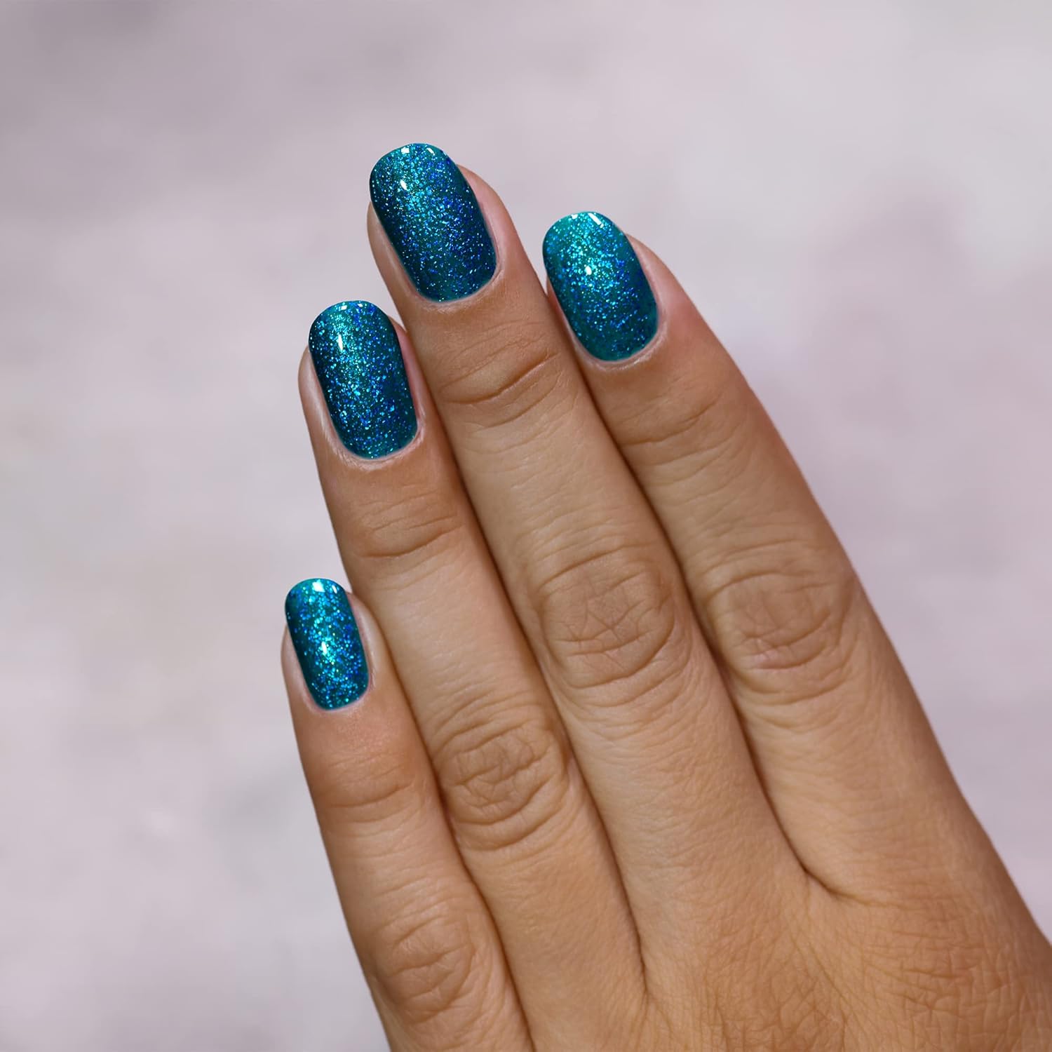 ILNP Good Mornings - Radiant Teal Holographic Jelly Nail Polish