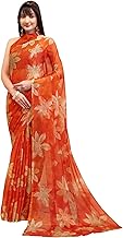 Garden Vareli Floral Print Nara Chiffon Saree 59599