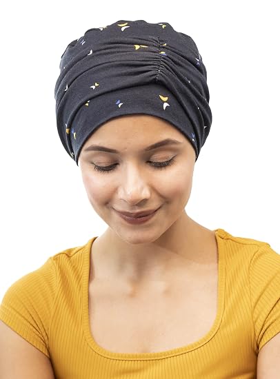Elastane Turban Chemo Beanie Scarf Cap 