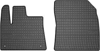 MOTOS Rubber Car Floor Mat Suitable for Peugeot Partner III from 2018 Van Improve Your Travel Comfort with Non-Slip Mat Car All-Weather Floor Mats Car Protection Against Dirt