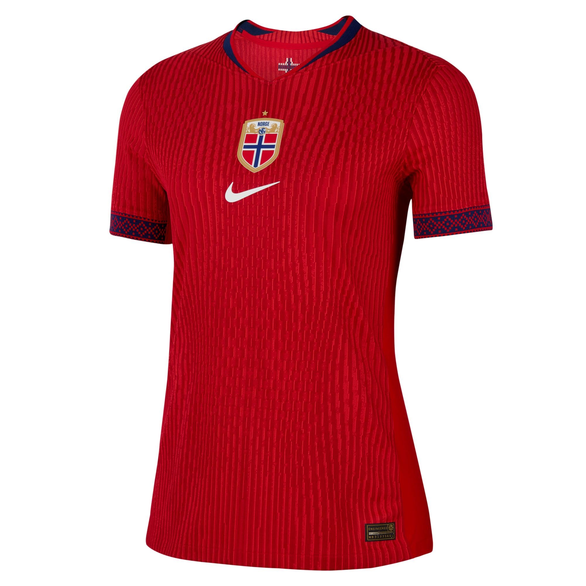 Norwegen 2025 Match Home (Frauenteam) Nike Authentic Dri-FIT ADV Fußballtrikot für Damen, IB9524