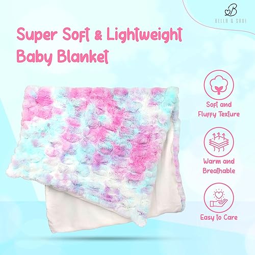 Miniatura 2 de Manta de piel sintética súper suave para bebé, esponjosa, cálida, acogedora, afelpada, acogedora, acogedora, acogedora y cómoda, utilizada para