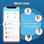 Enabot EBO SE Pet Caméra de sécurité à la maison, Movable Intérieur WiFi C'est ça. 2 Parler, vision nocturne, 1080P Vidéo, Caméra sans fil rechargeable autochargeable pour animal de compagnie/babt/eulderly