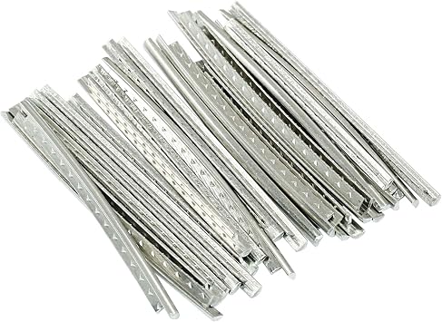Piutouyar 24 Pcs White Copper Guitar Fret Wires, 2.7 mm Fret Wire