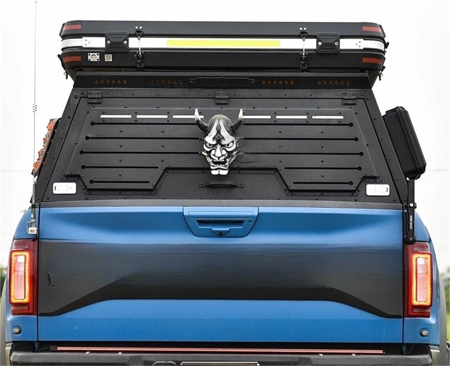 Manganese Steel Hard Aluminum AlloyFactory Custom 4x4 Pick Up Pickup Truck Bed Canopy Topper with Window Compatible with Ford F150 Bed Cover