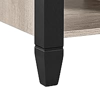 Vista 7 de Topeakmart Mesa auxiliar elevable con compartimento oculto y estante, mesa de comedor elevable, mesa de centro para sala de estar, recepción