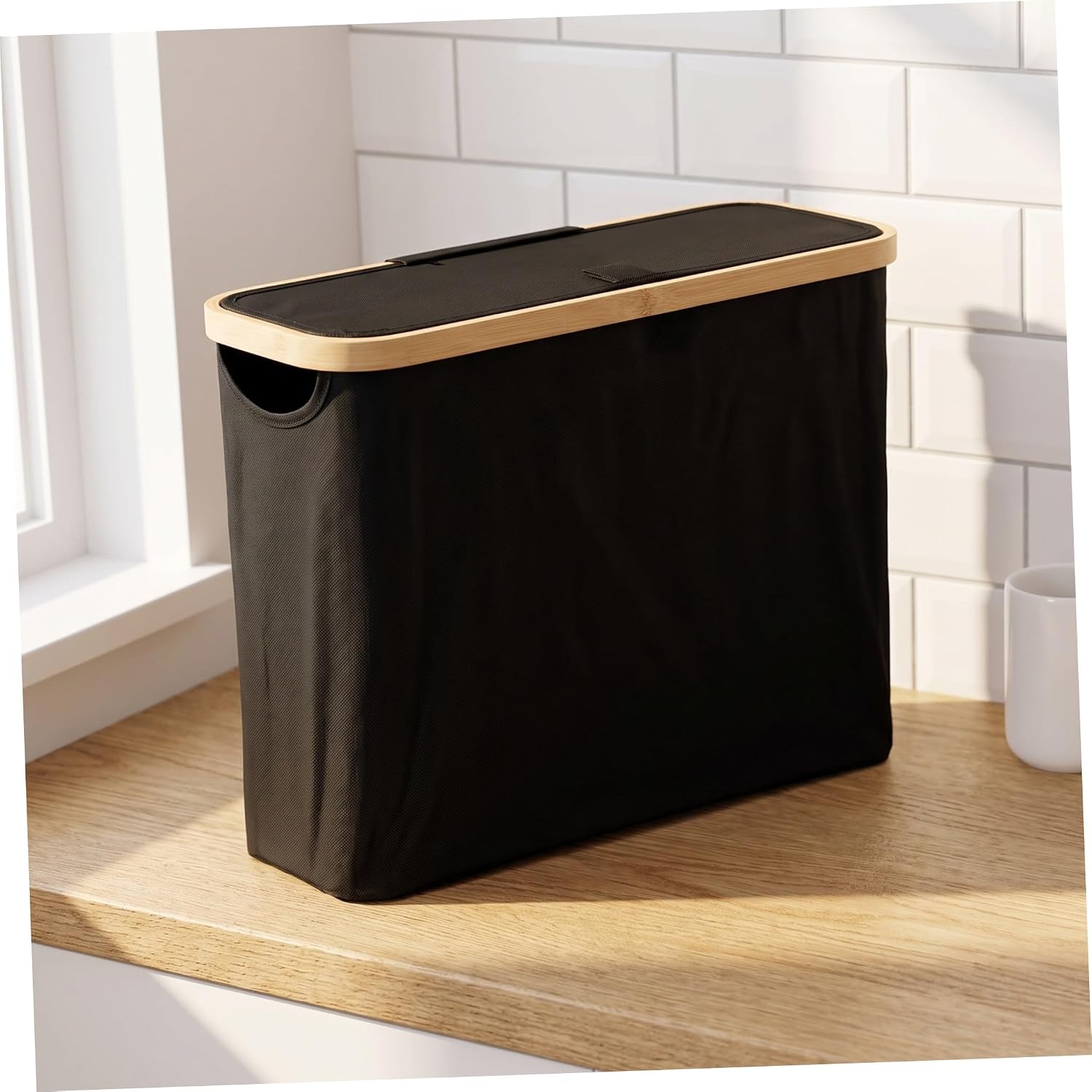 2pcs Toilet Paper Roll Container Basket Organizer with Lid