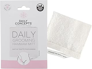 Daily Grooming Hammam Mitt, With so many exfoliating products out there, here at Daily Concepts, we wanted to create a textured exfoliator for those intimate areas of the body.