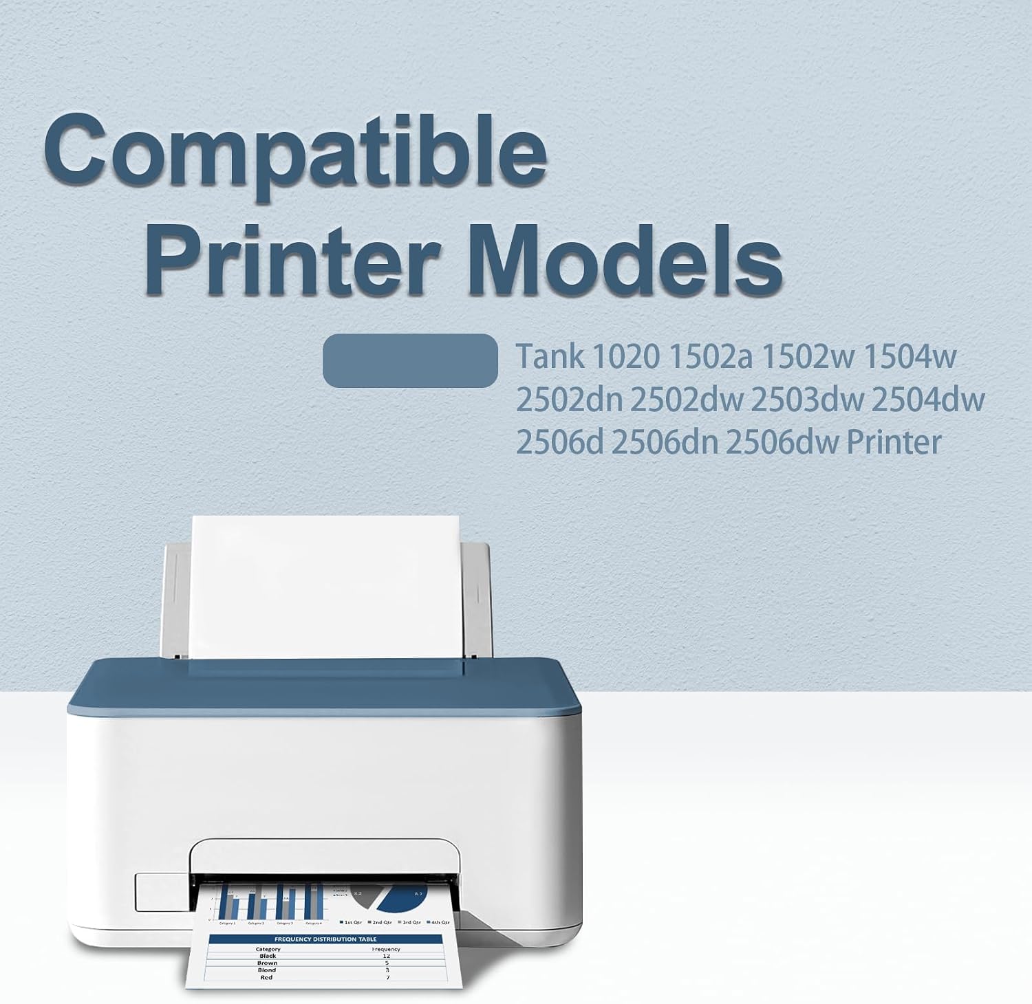 153X Black Toner Cartridges Compatible for HP 153X Black High-Yield1504 1504w 2504 2504DW, Laser Tank MFP 1604 1604W 2604 2604DW 2604SDW 2606 2606DW Printers(4Packs)
