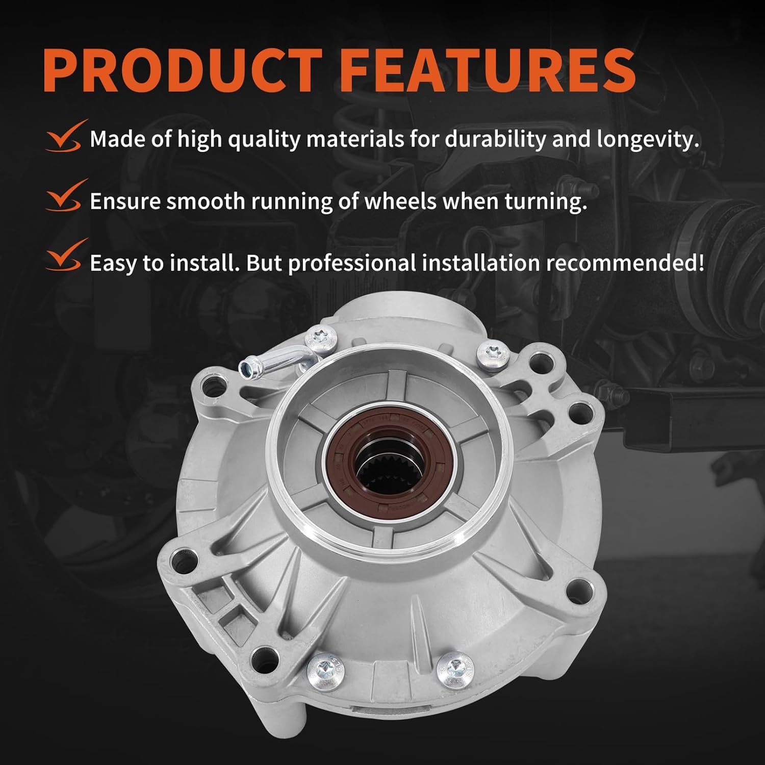 703500878 Rear Differential Compatible with Can-Am Outlander XMR 570 650 Renegade 500 570 650 800 1000 Commander 800 1000 2012-2018 705501419 708801986 705501896
