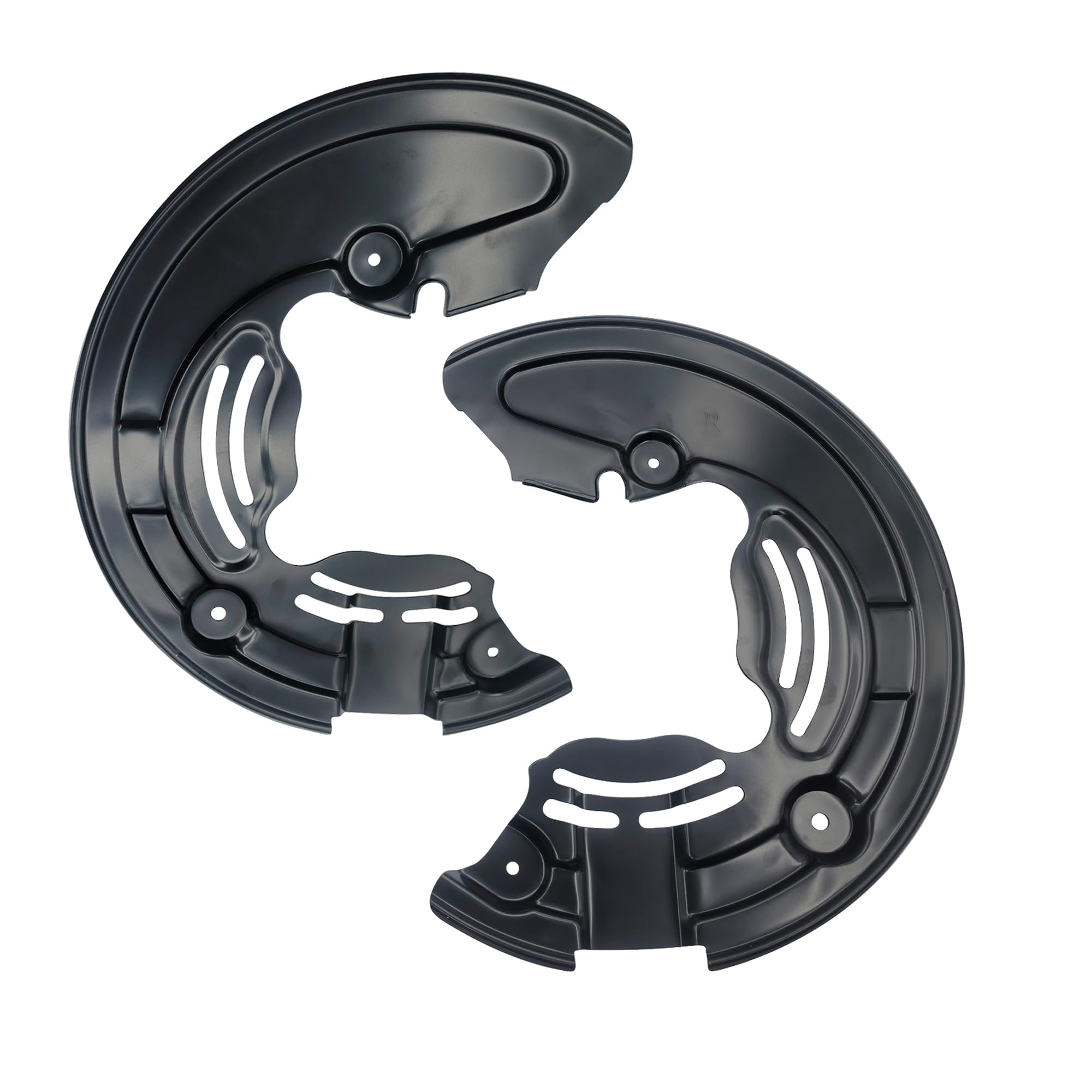 Photo 1 of 1A-NBY 2PCS Brake Dust Shield Splash Front Left & Right Side For 2007-2022 Ford F-150 Truck Expedition, For 2007-2023 Lincoln Navigator 9L1Z2K004B, JL3Z2K004A, JL3Z2K005A, 9L1Z2K005B