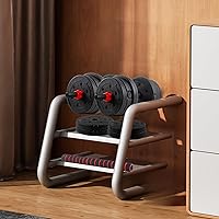 Vista 6 de Adjustable Dumbbell Set, 40lbs Free Weights with Connector, Convertible Dumbbell Barbell Push-up Stand Set, 3 in 1 Home Gym Fitness Weight Set for