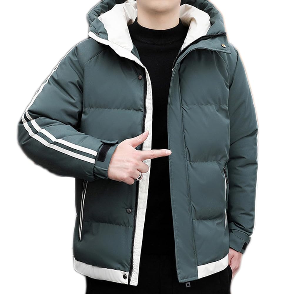 ヘルノ　ダウンパーカー　サイズ42　黒×グレー ヘルノ / HERNO / ダウンブルゾン / ポーラテック / POLAR-TECH