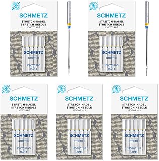 25 Schmetz Stretch Sewing Machine Needles 130/705H H-S Size 90/14