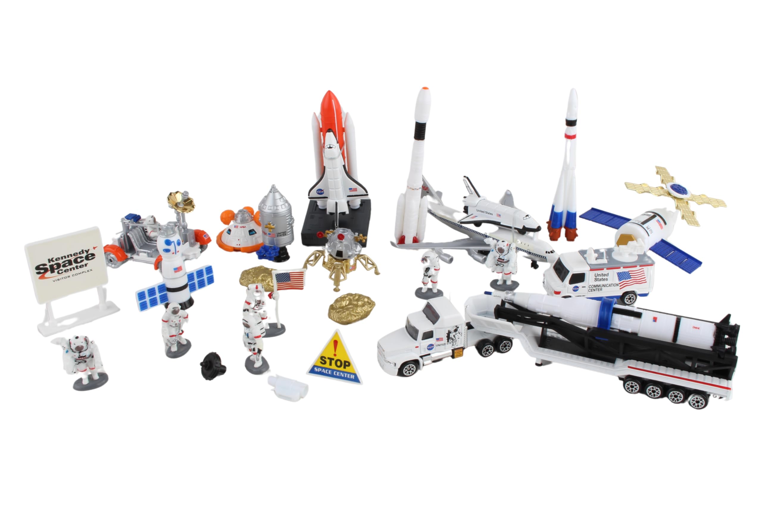 Amazon.com: Space Shuttle with Kennedy Space Center Sign 28 Piece