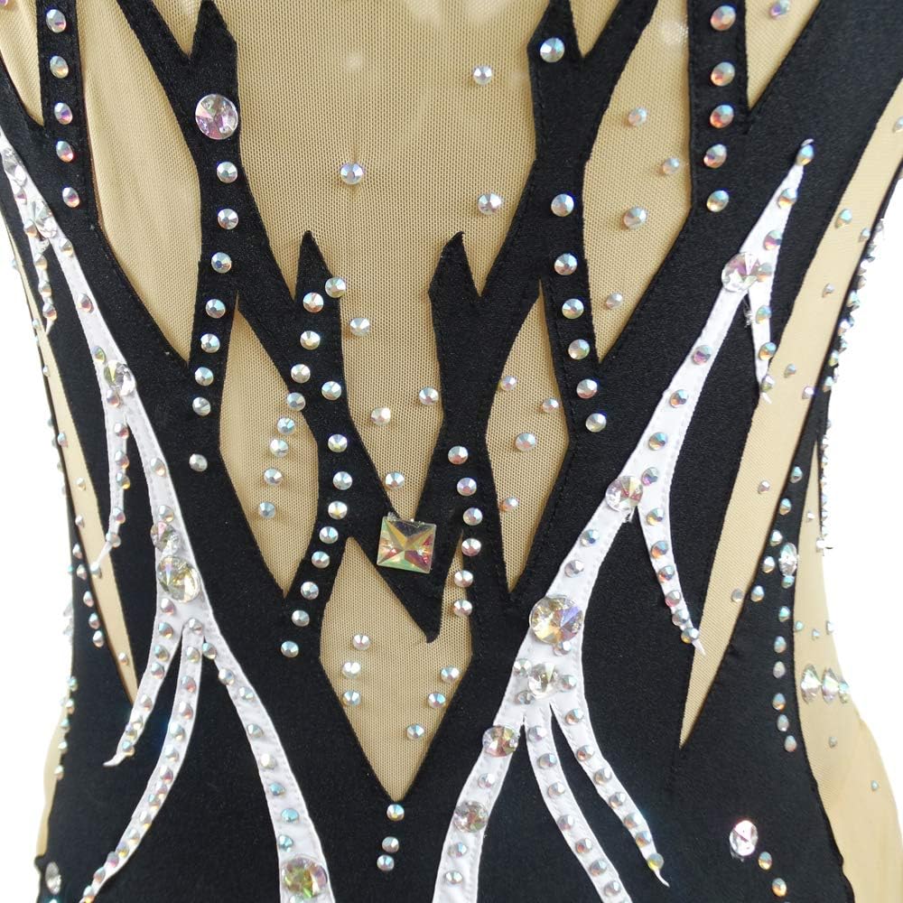 LIUHUO Rhythmic Gymnastic Clubs Leotards Teens Women Tank Leotards Team Sports Gymnastics Wear