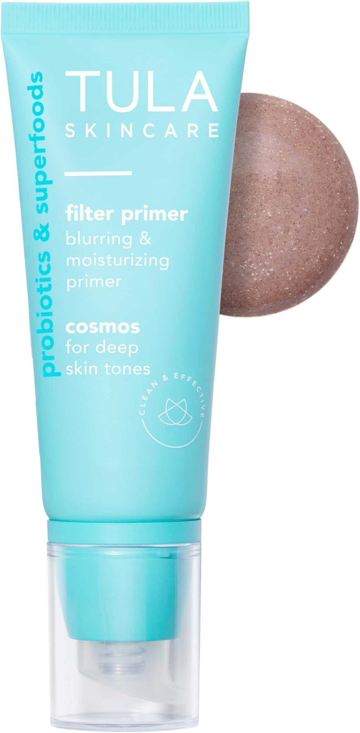 TULA Skin Care Face Filter Blurring and Moisturizing Primer - Evens the Appearance of Skin Tone & Redness, Hydrates & Improves Makeup Wear